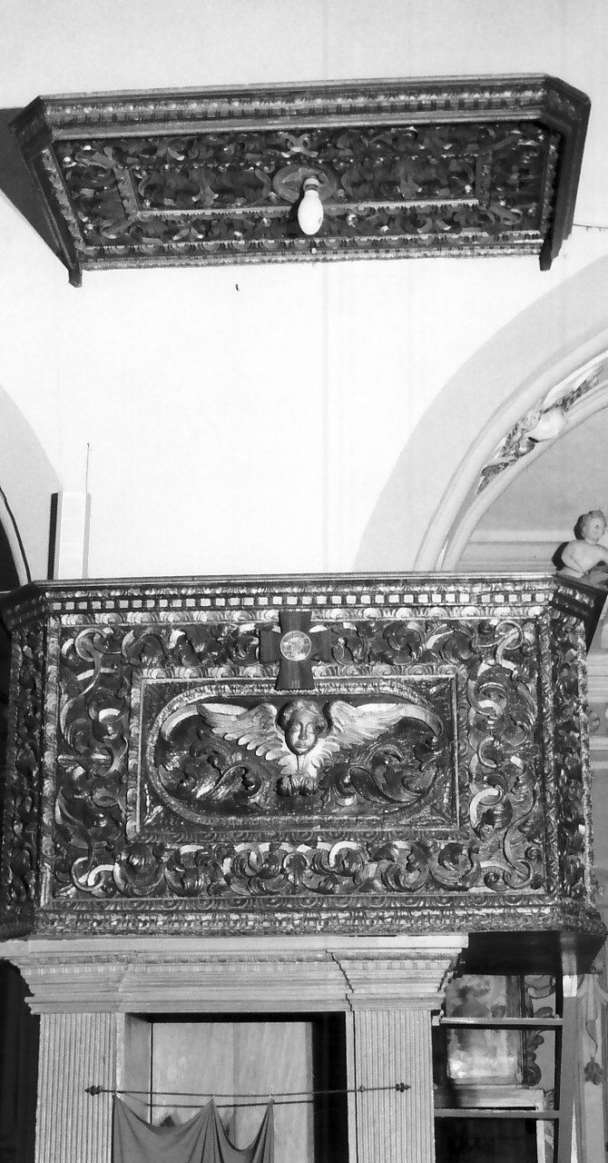 pulpito - bottega calabrese (sec. XVII)