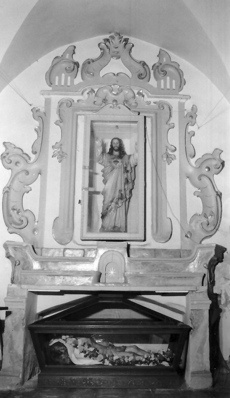 mostra d'altare, serie - bottega calabrese (sec. XVIII)