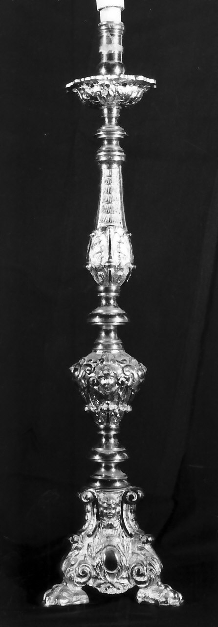 candeliere, serie - bottega napoletana (sec. XVIII)