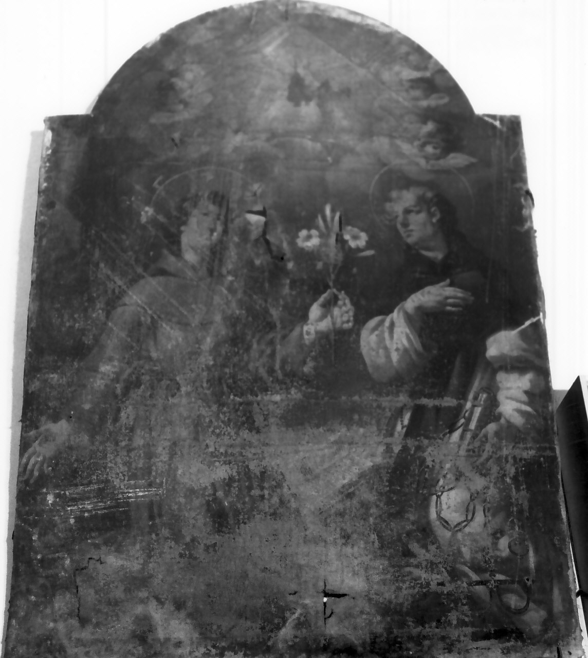 Santi (dipinto) - ambito napoletano (sec. XVIII)