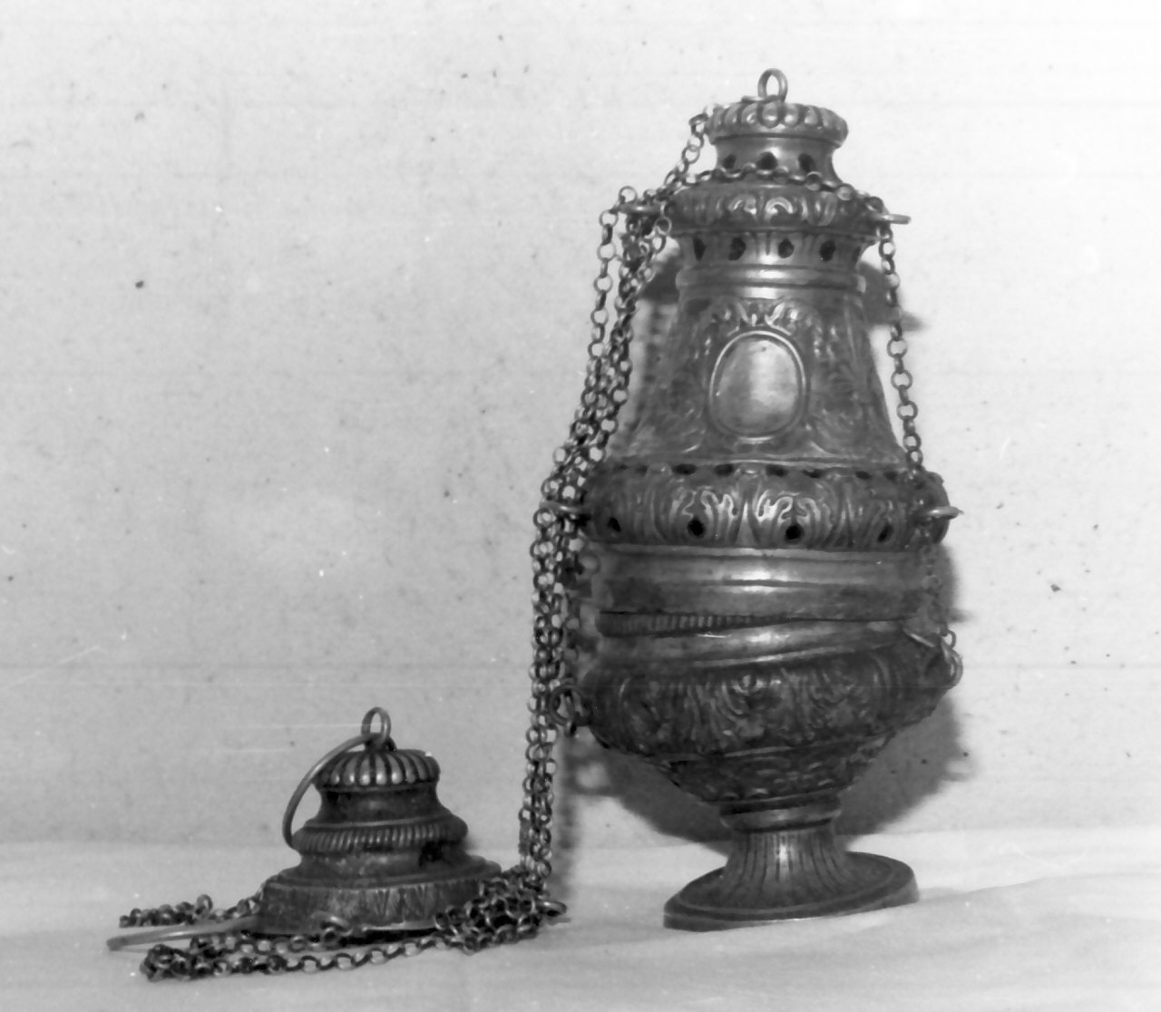 turibolo, opera isolata - bottega Italia meridionale (fine/inizio secc. XVIII/ XIX)