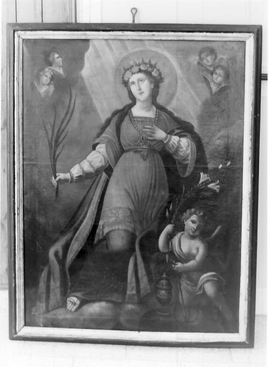 Santa Filomena (dipinto, opera isolata) - ambito calabrese (sec. XIX)