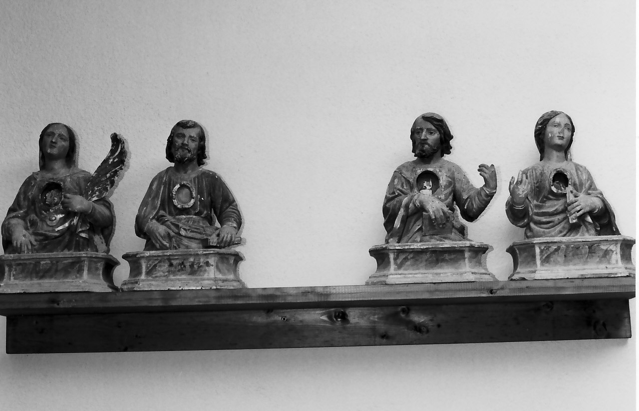 reliquiario - a busto, serie - bottega Italia meridionale (sec. XVII)