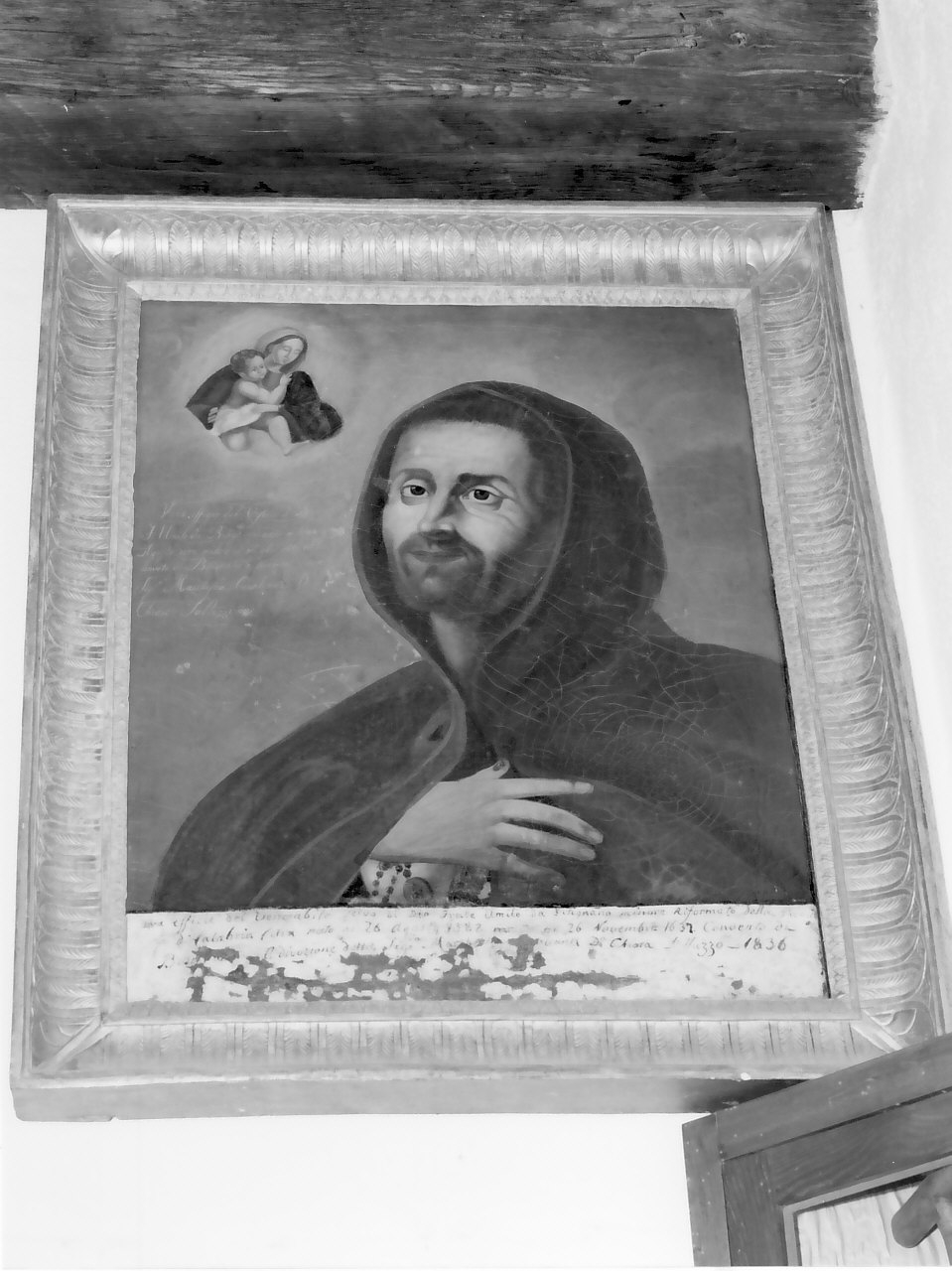 beato umile (dipinto, opera isolata) - ambito Italia meridionale (prima metà sec. XIX)