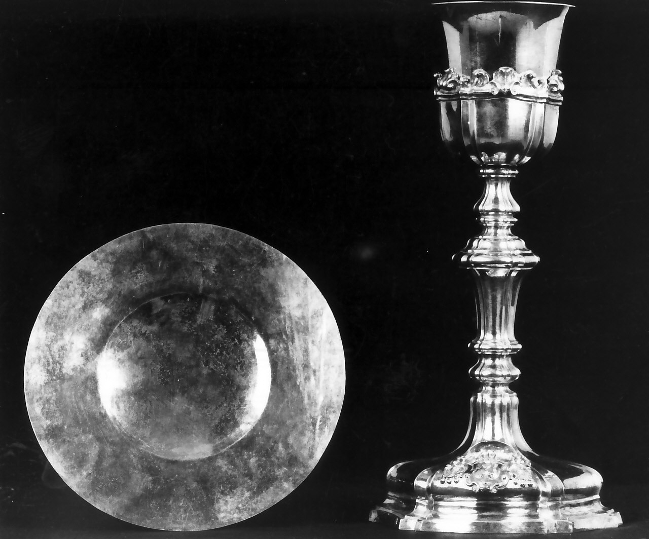 calice, opera isolata - bottega Italia meridionale (sec. XVIII)