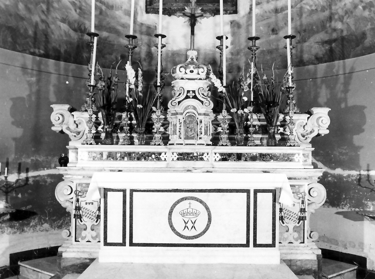 altare maggiore, opera isolata - bottega cosentina (sec. XVIII)