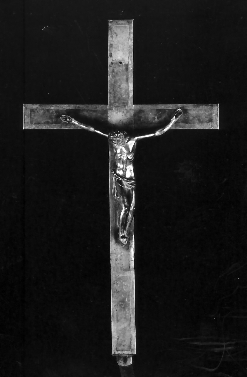 crocifisso, opera isolata - bottega Italia meridionale (sec. XX)