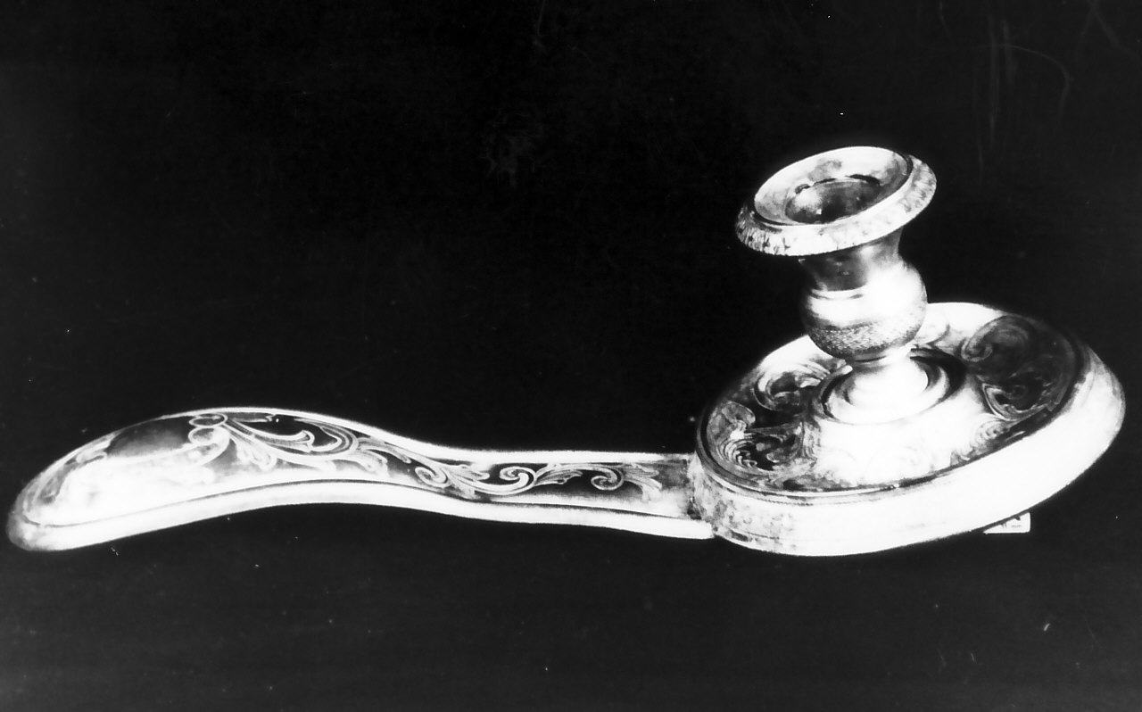 palmatoria, opera isolata - bottega Italia meridionale (prima metà sec. XIX)