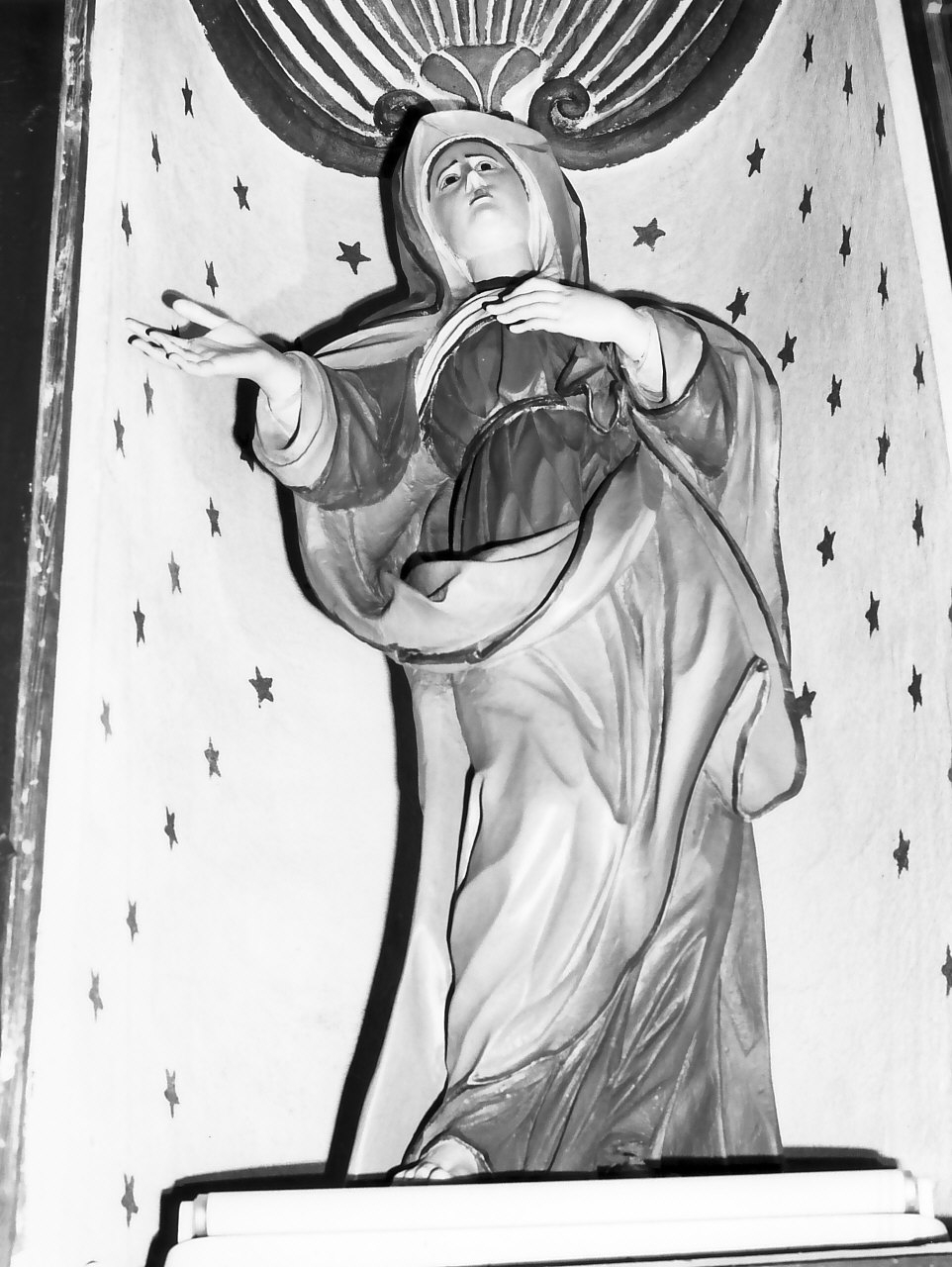 Madonna Addolorata (statua, opera isolata) - bottega calabrese (prima metà sec. XVIII)