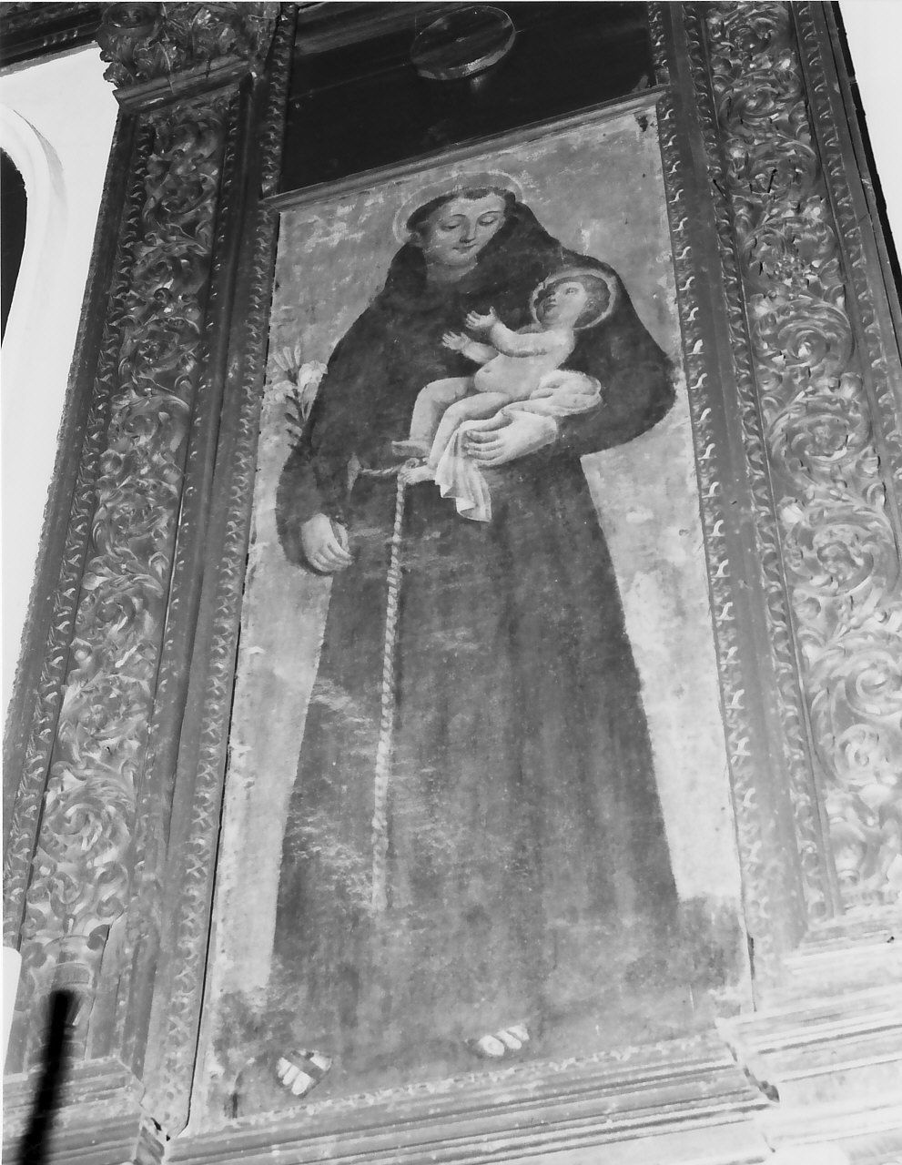 Sant'Antonio da Padova (dipinto, opera isolata) - ambito Italia meridionale (fine/inizio secc. XVIII/ XIX)