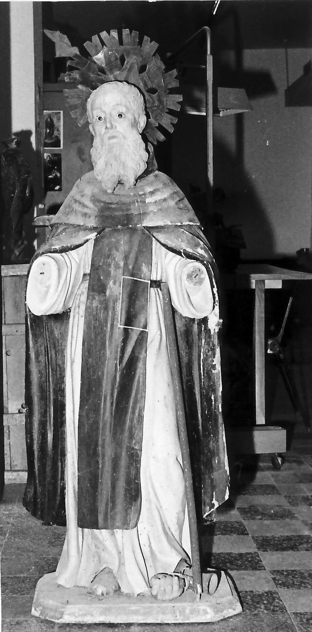 Sant'Antonio Abate (statua, opera isolata) - bottega calabrese (prima metà sec. XVIII)