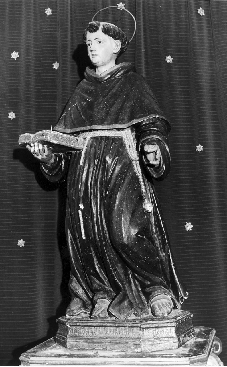 Sant'Antonio da Padova (statua, opera isolata) - bottega Italia meridionale (sec. XVIII)