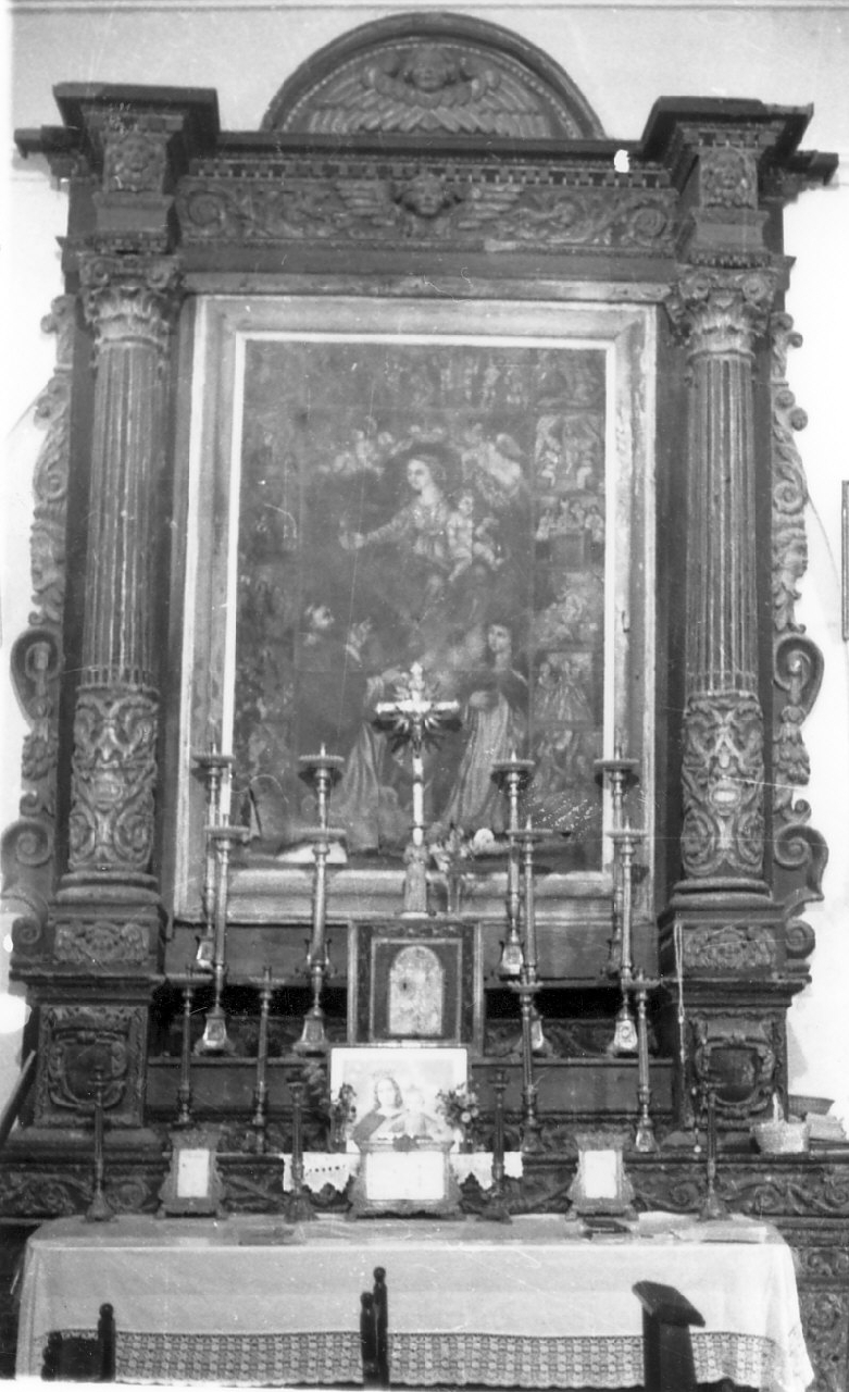 altare, opera isolata - bottega roglianese (sec. XVIII)
