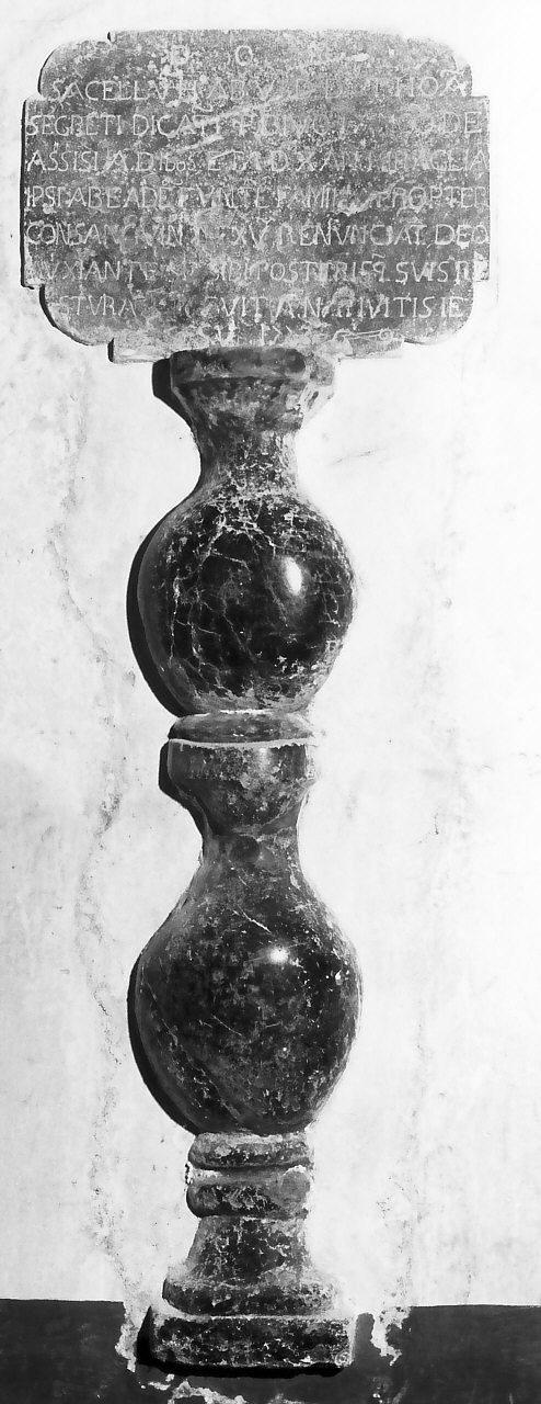 colonna - bottega calabrese (sec. XVIII)