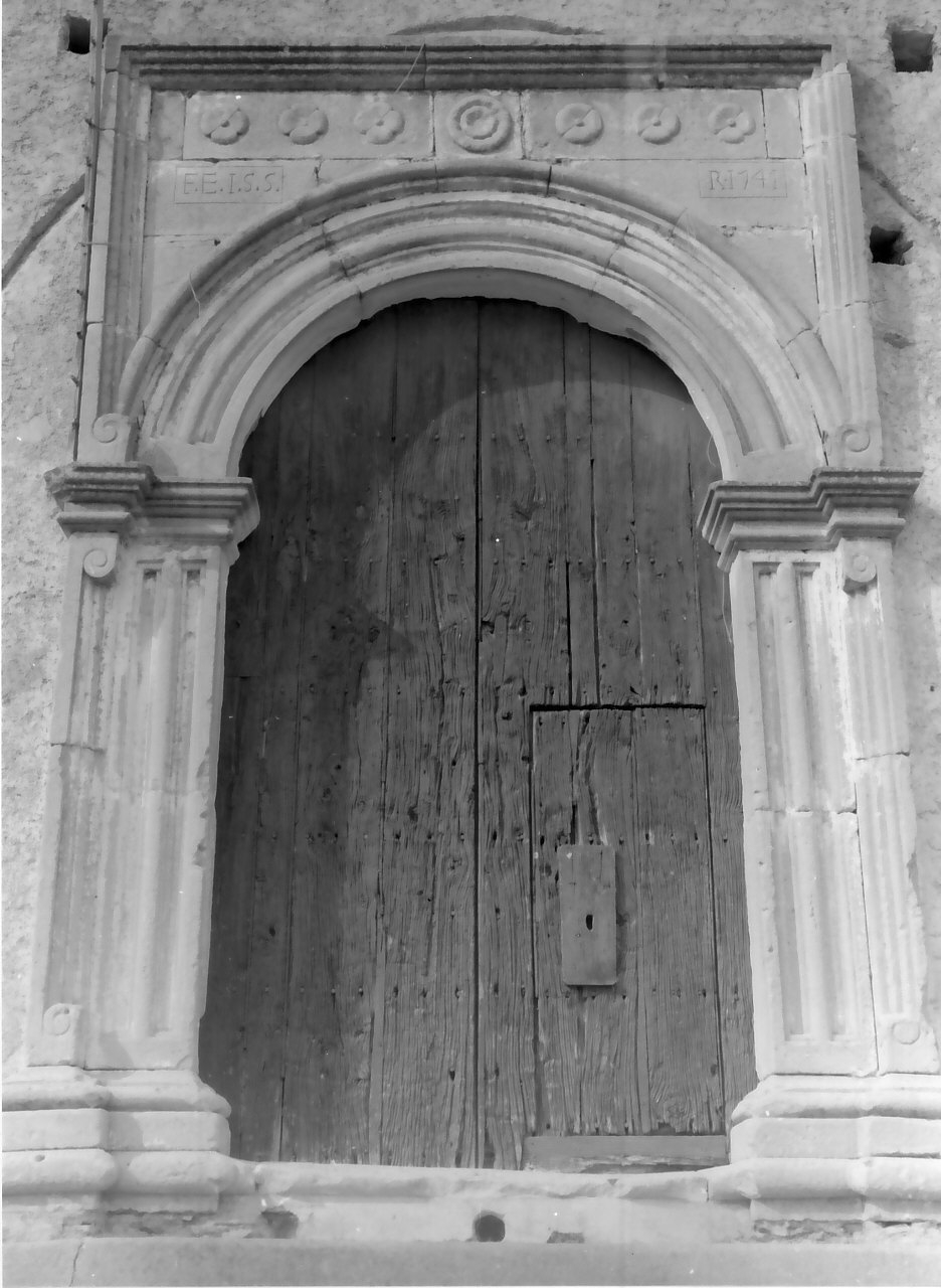 portale, opera isolata - bottega calabrese (sec. XVIII)