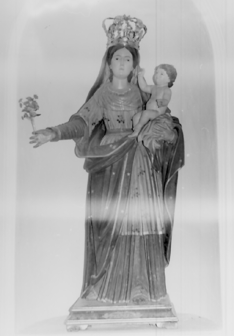 Madonna Punterrata, Madonna con Bambino (statua, opera isolata) - bottega calabrese (sec. XIX)