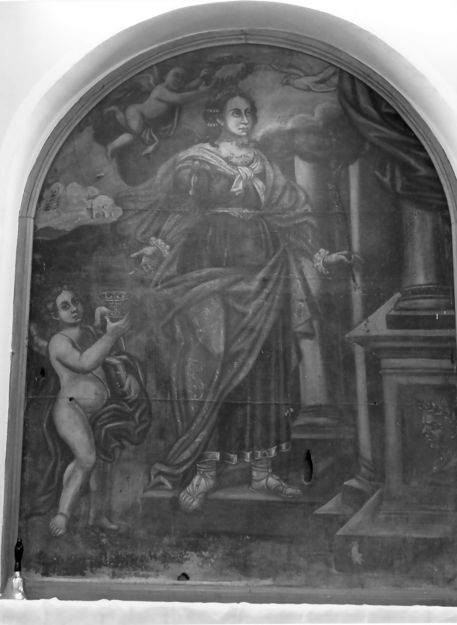 Santa Lucia (dipinto, opera isolata) - ambito Italia meridionale (fine sec. XVIII)