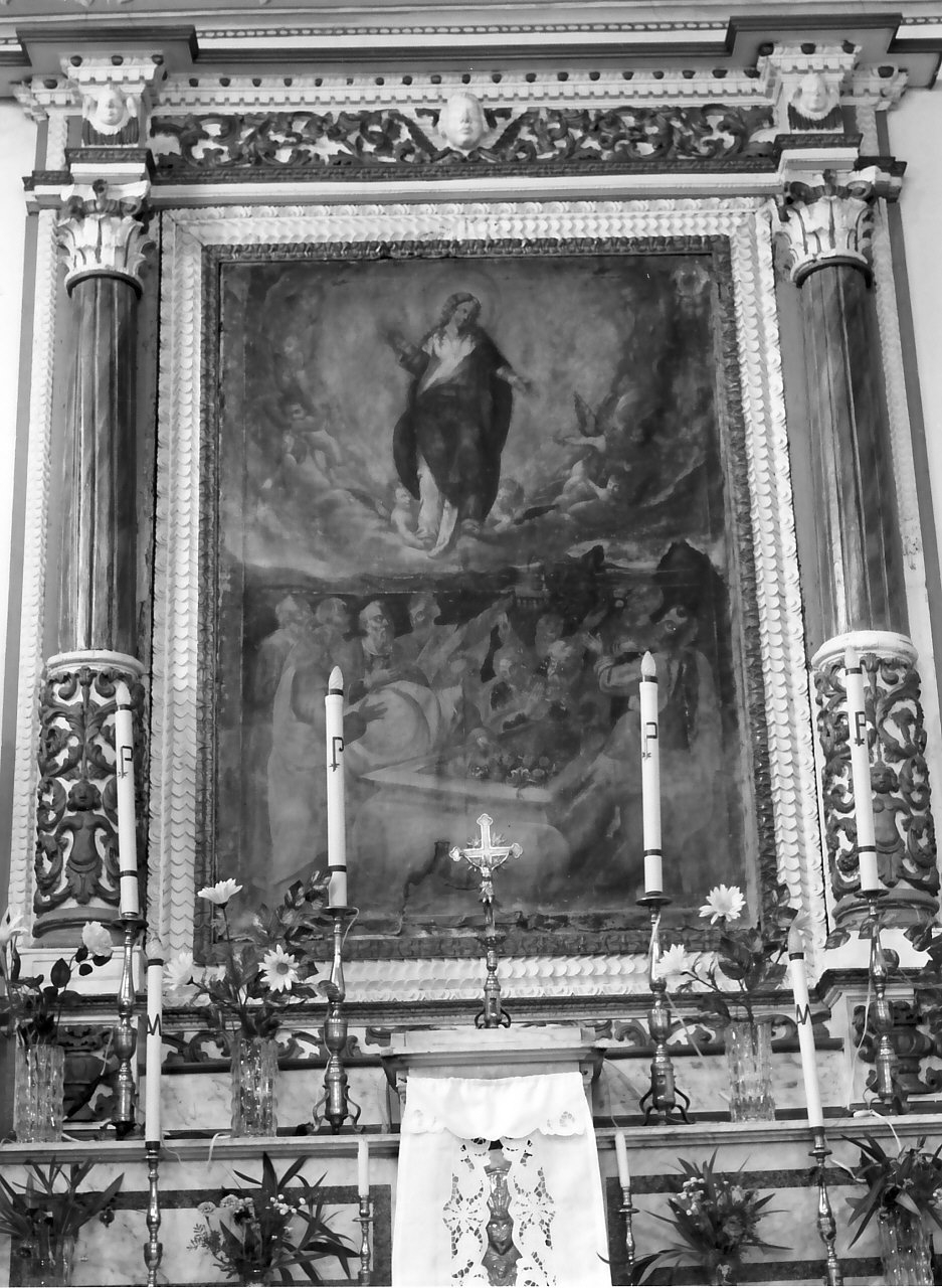 Madonna Assunta (dipinto, opera isolata) - ambito Italia meridionale (prima metà sec. XIX)