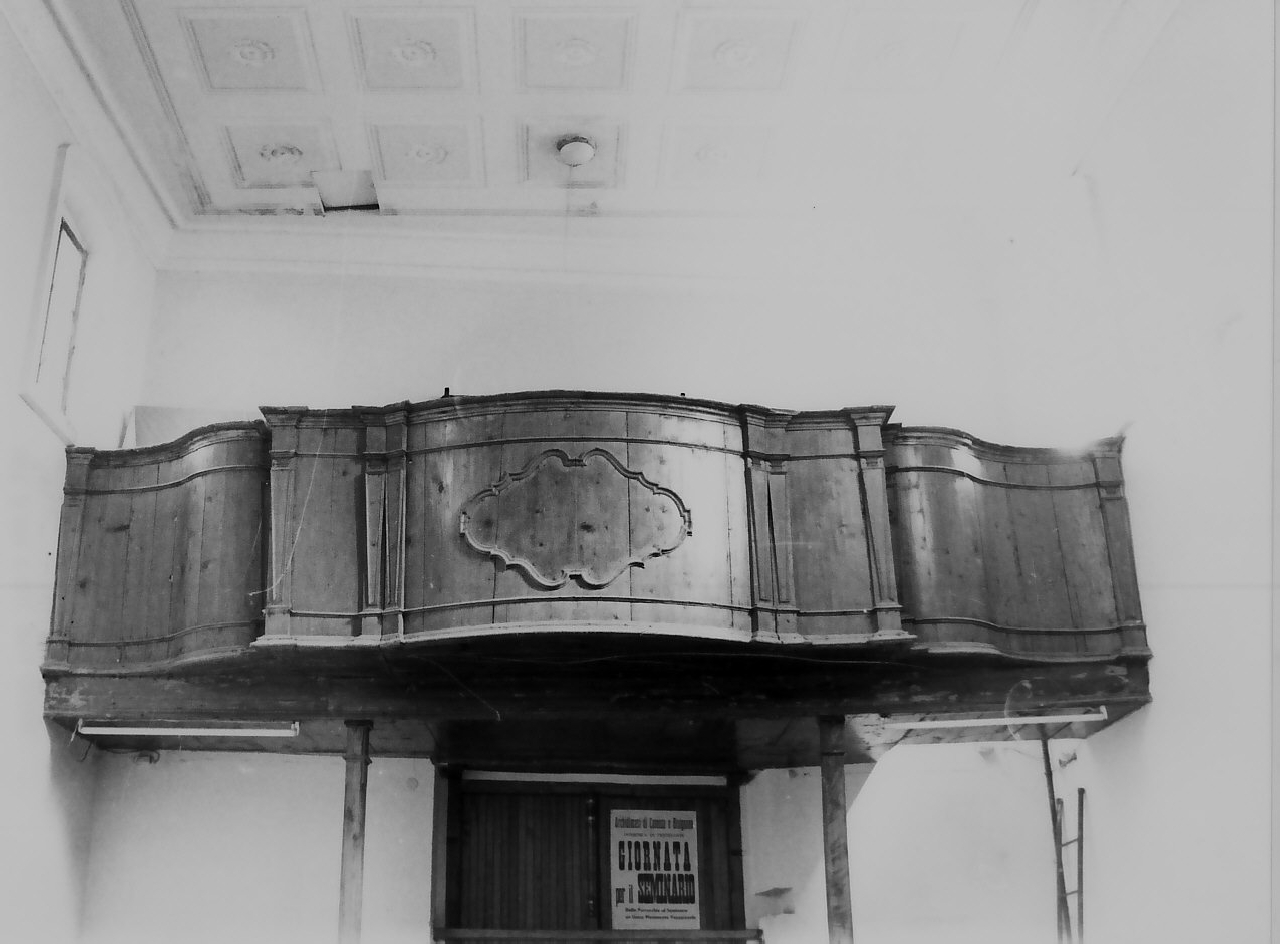 cantoria, opera isolata - bottega calabrese (seconda metà sec. XIX)