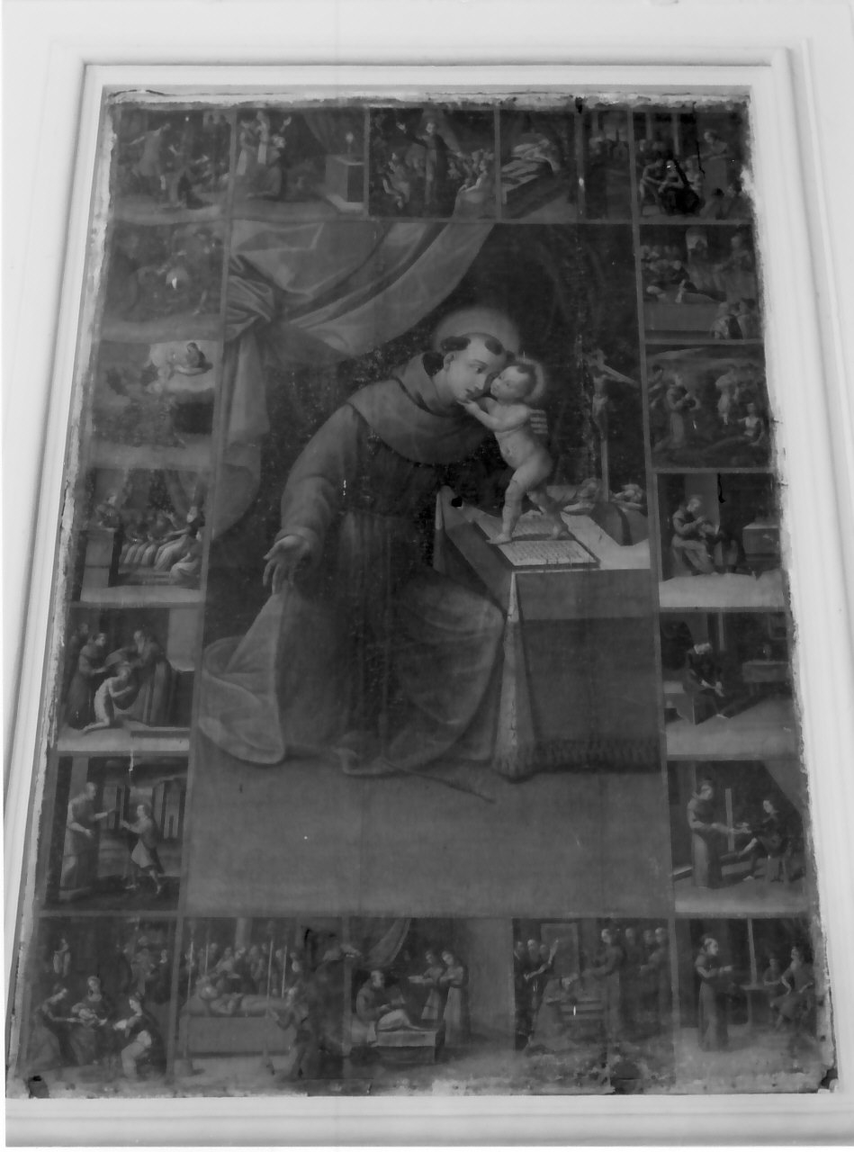 Sant'Antonio da Padova (dipinto, opera isolata) - ambito Italia meridionale (fine sec. XVIII)