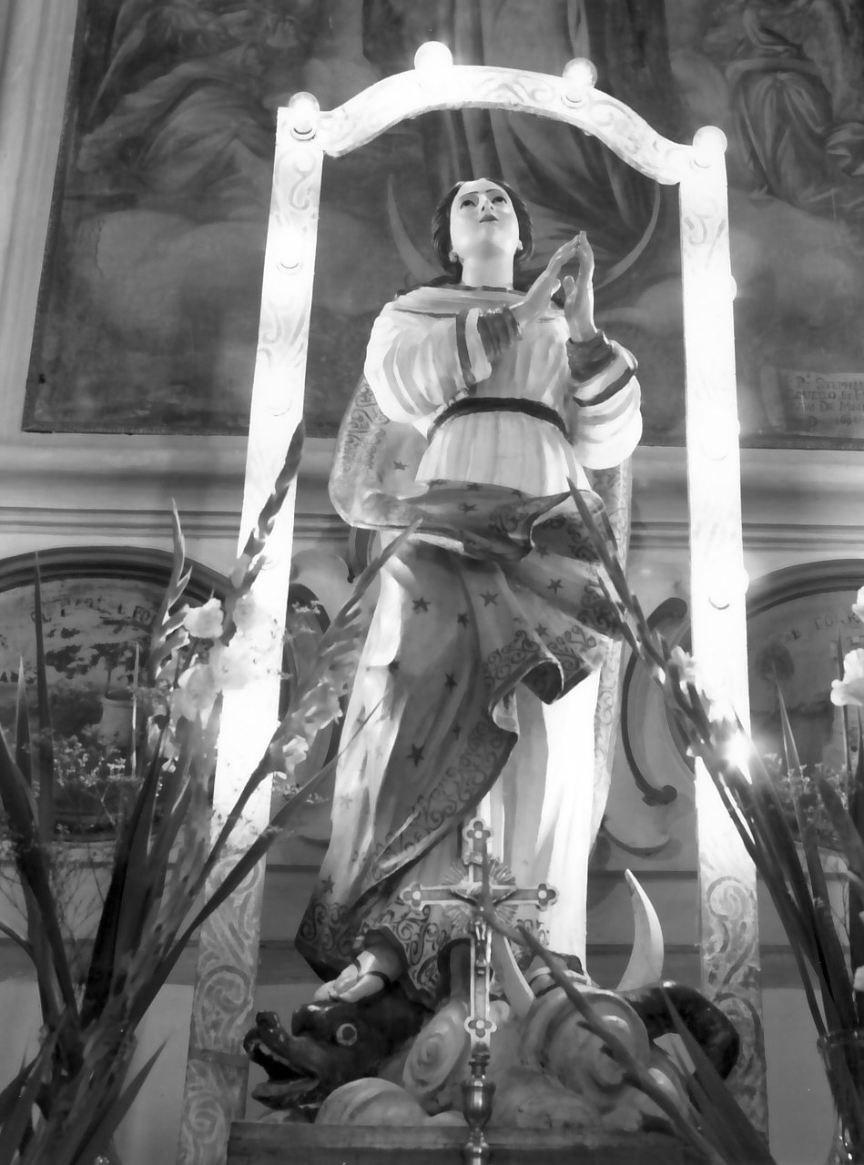 Madonna Immacolata (statua, opera isolata) - bottega Italia meridionale (seconda metà sec. XIX)