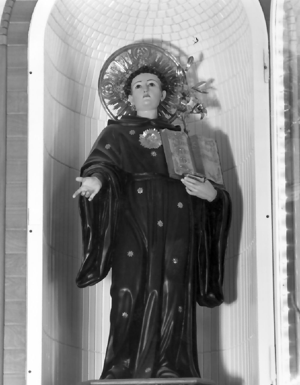 San Nicola da Tolentino (statua) - bottega Italia meridionale (sec. XX)