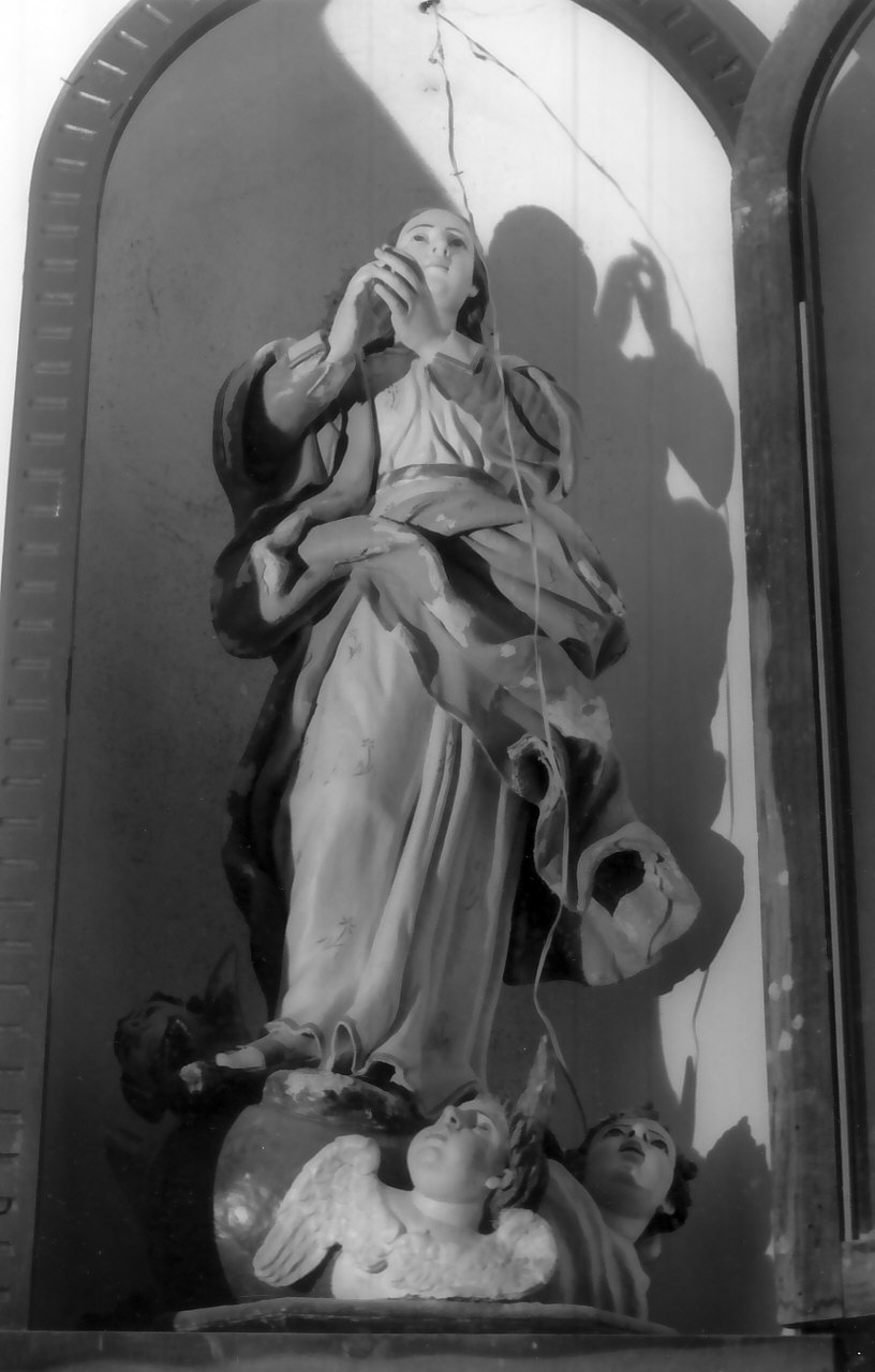 Madonna Immacolata (statua, opera isolata) - bottega Italia meridionale (sec. XVIII)