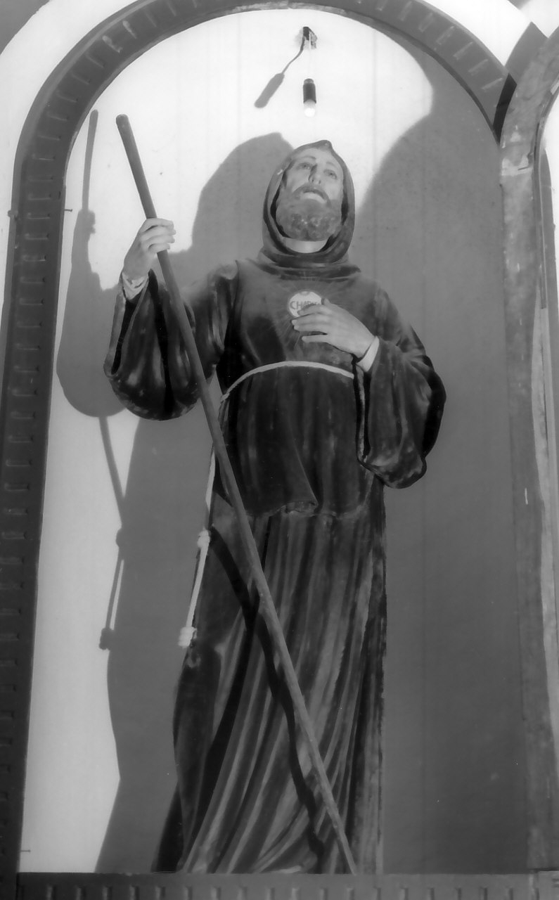 San Francesco di Paola (statua, opera isolata) - bottega Italia meridionale (fine/inizio secc. XVIII/ XIX)