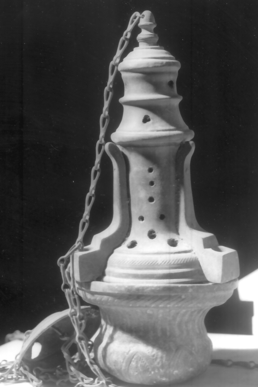 turibolo, opera isolata - bottega Italia meridionale (fine/inizio secc. XIX/ XX)