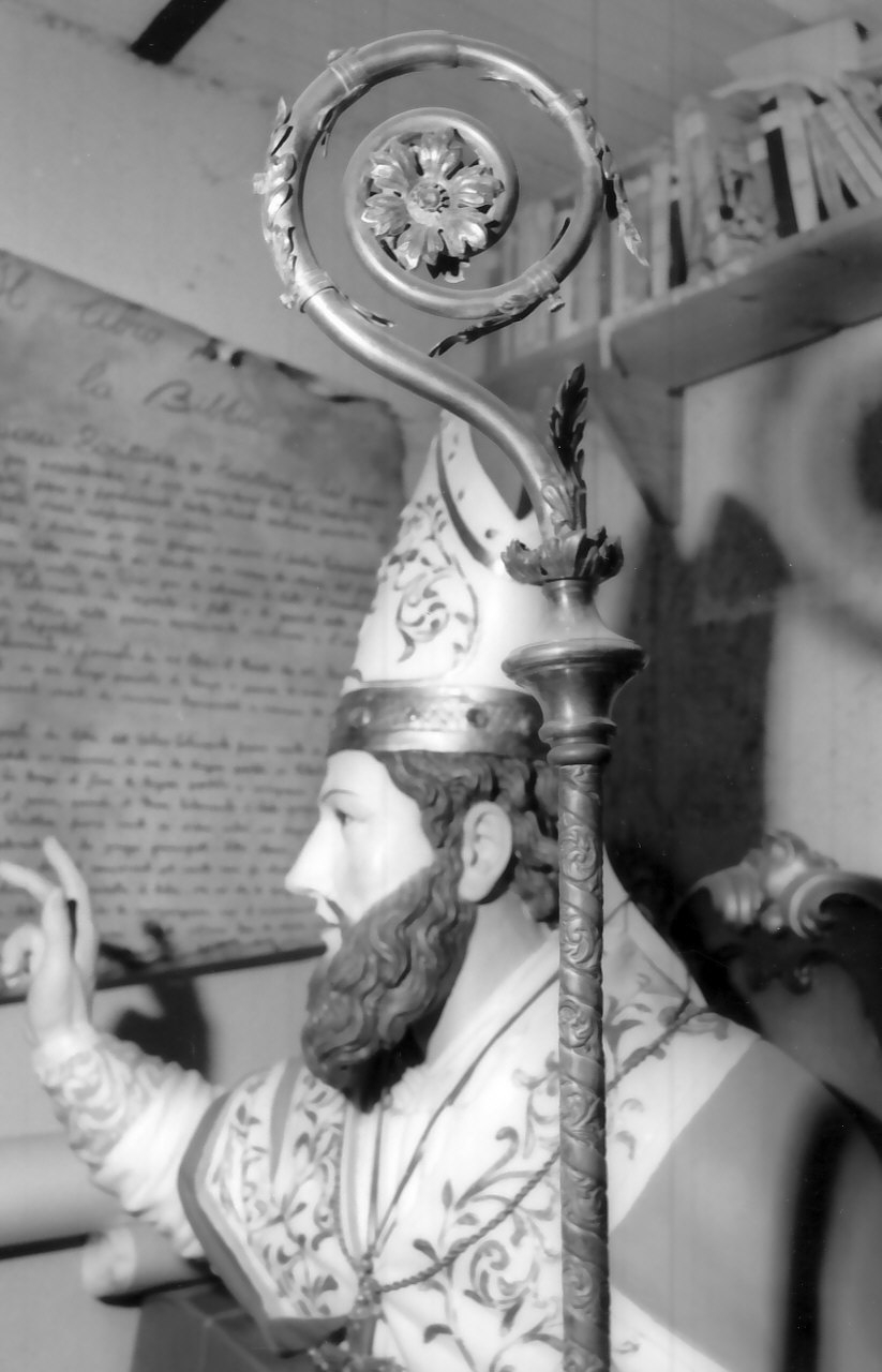 attributo iconografico di immagine sacra, elemento d'insieme - bottega Italia meridionale (fine/inizio secc. XVIII/ XIX)