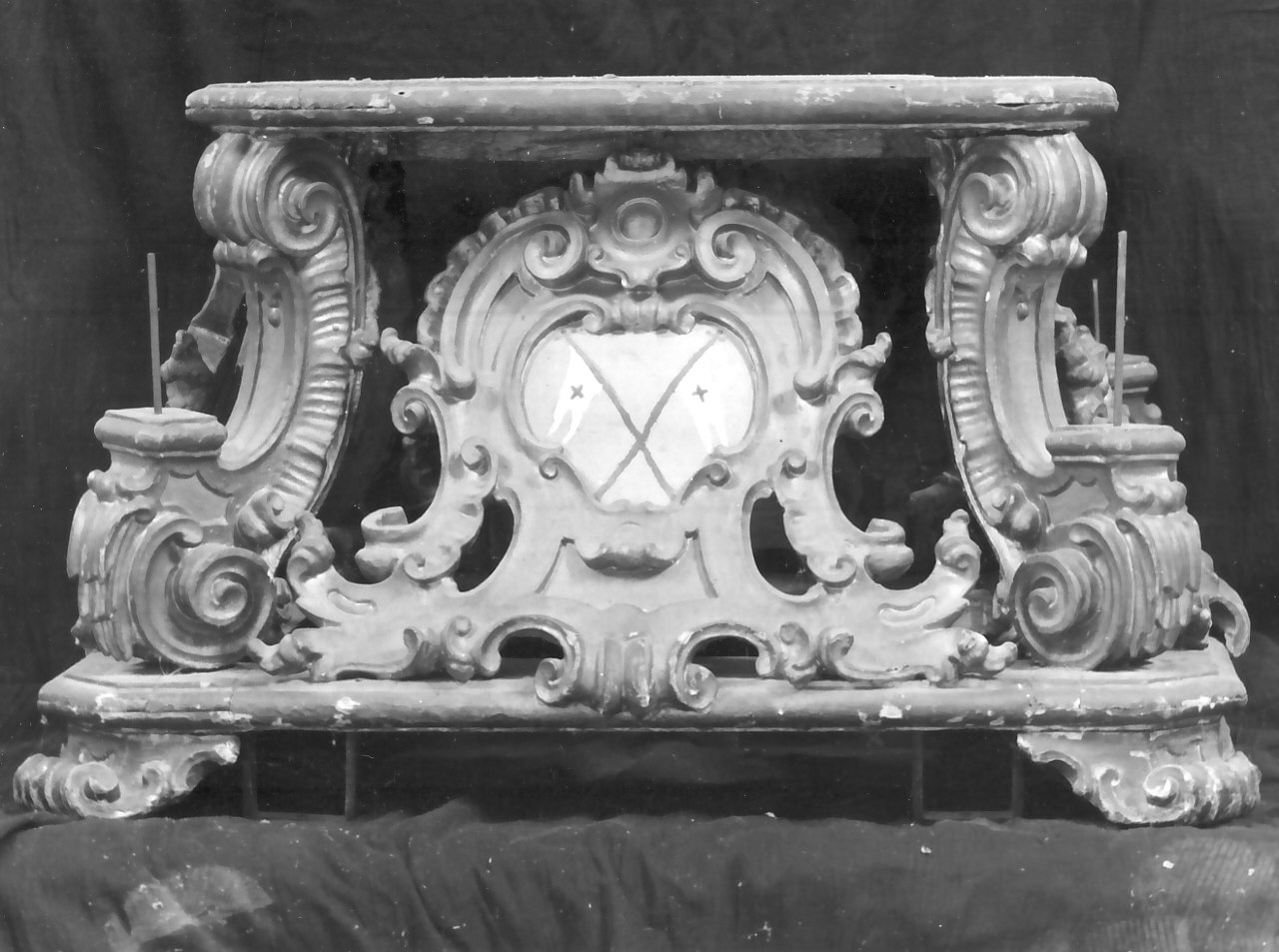 base processionale, opera isolata - bottega calabrese (sec. XIX)