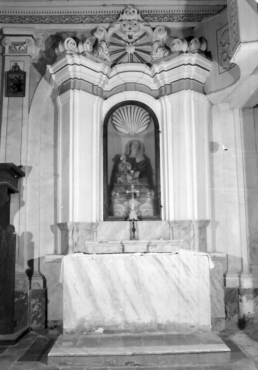 altare, opera isolata - bottega calabrese (sec. XIX)