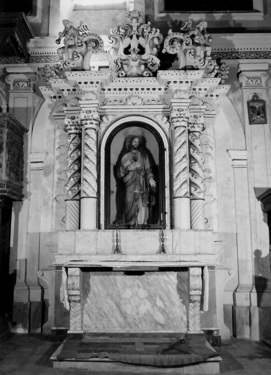 altare, opera isolata - ambito calabrese (inizio sec. XVIII, sec. XX)