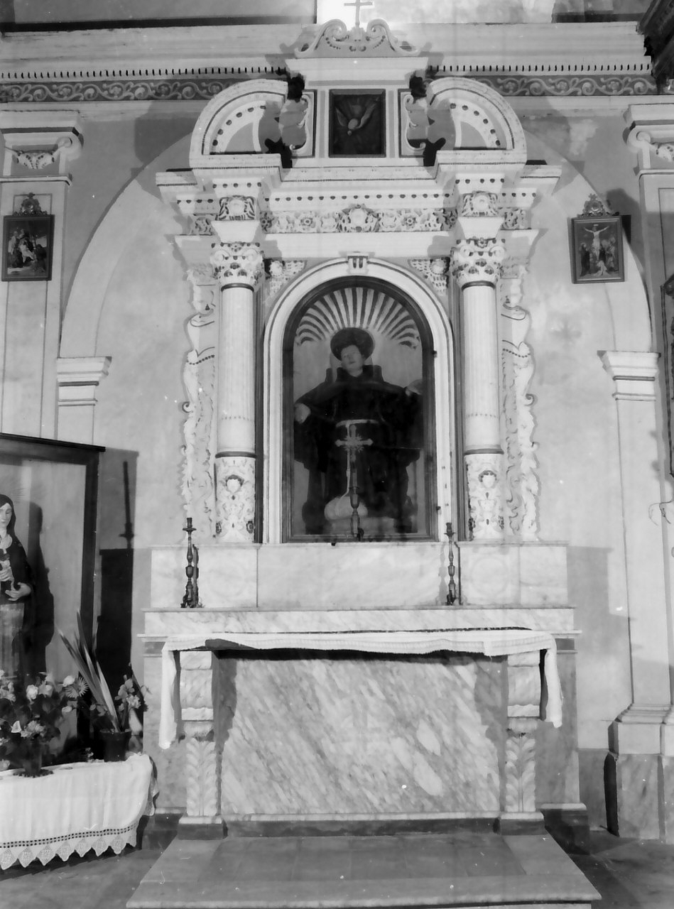 altare, opera isolata - bottega calabrese (inizio sec. XVIII, sec. XX)