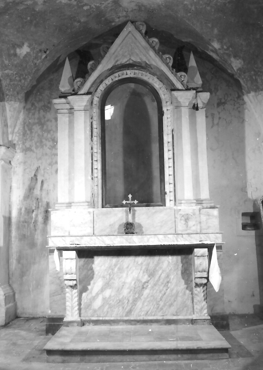 altare, opera isolata - bottega calabrese (fine/inizio secc. XIX/ XX)