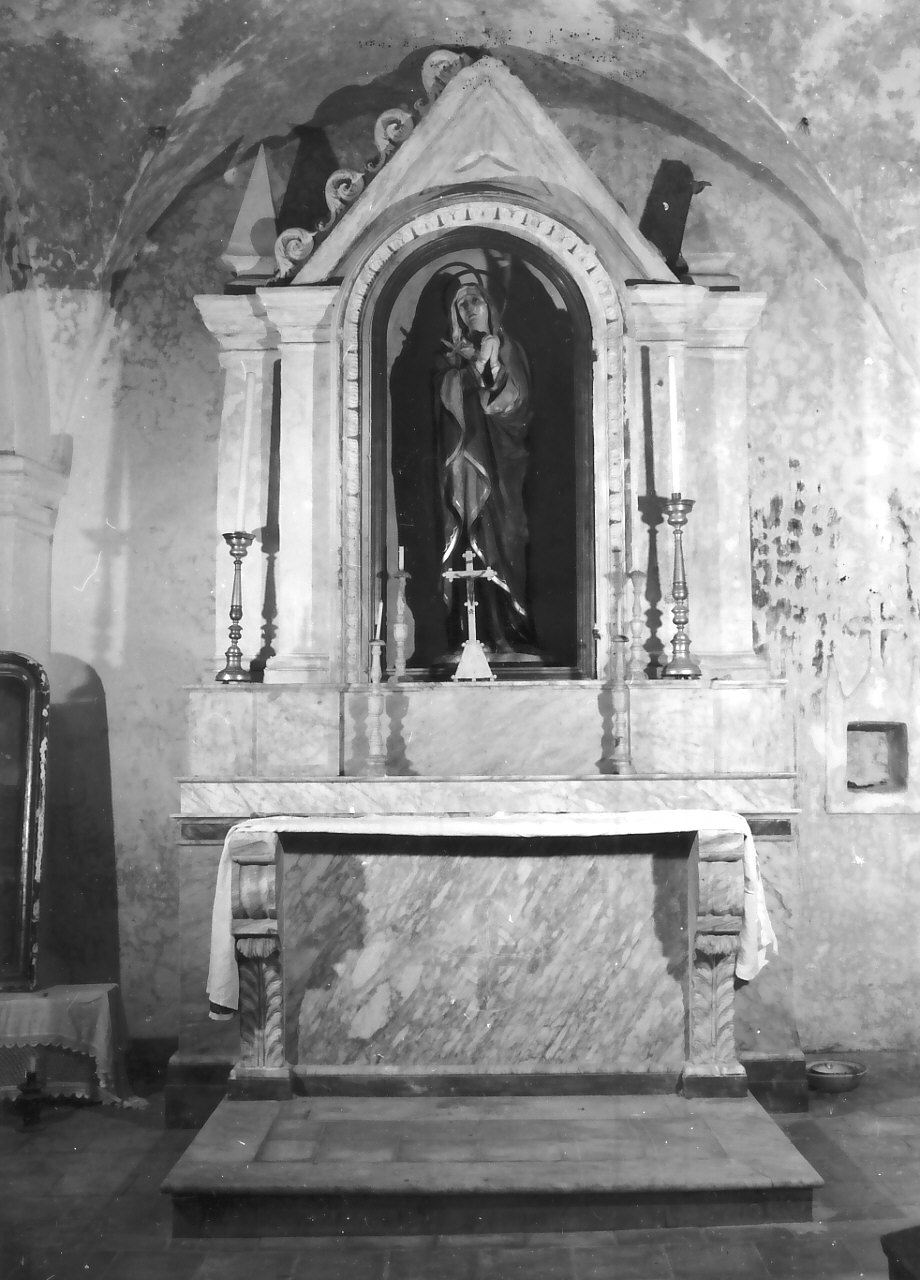 altare, opera isolata - bottega calabrese (fine/inizio secc. XIX/ XX)