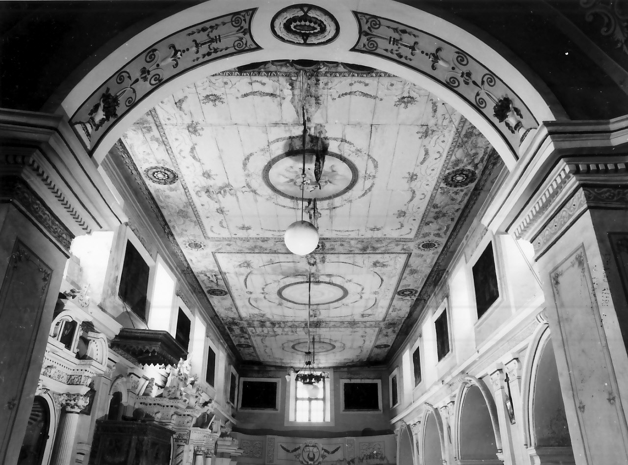 soffitto dipinto, complesso decorativo - ambito Italia meridionale (sec. XIX)