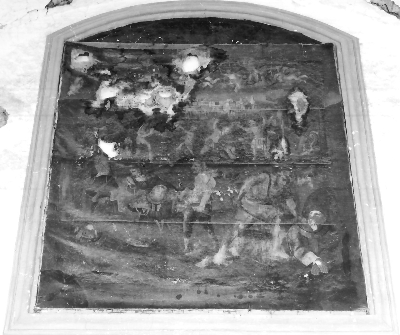 sette Martiri calabresi (dipinto, opera isolata) - ambito calabrese (sec. XIX)