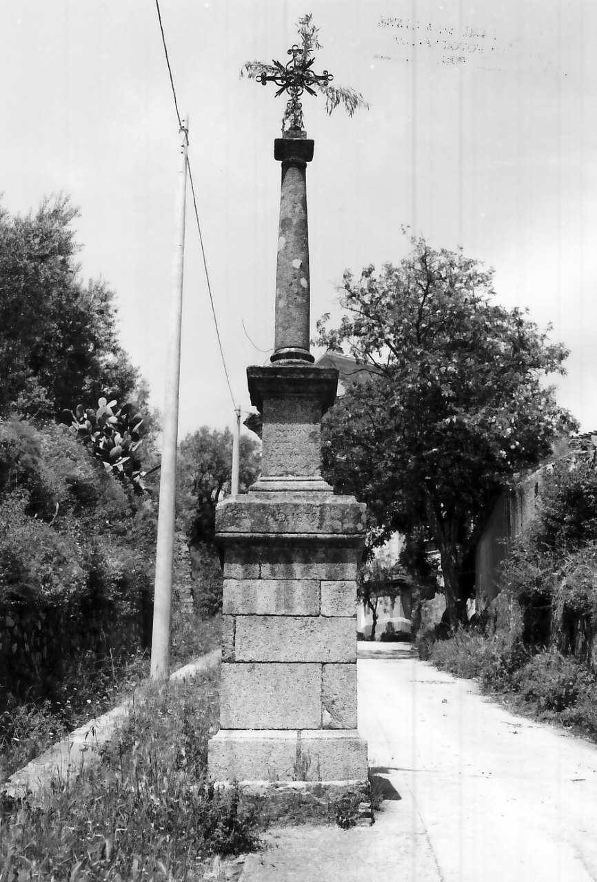 monumento, opera isolata - bottega calabrese (secc. XVIII/ XIX)