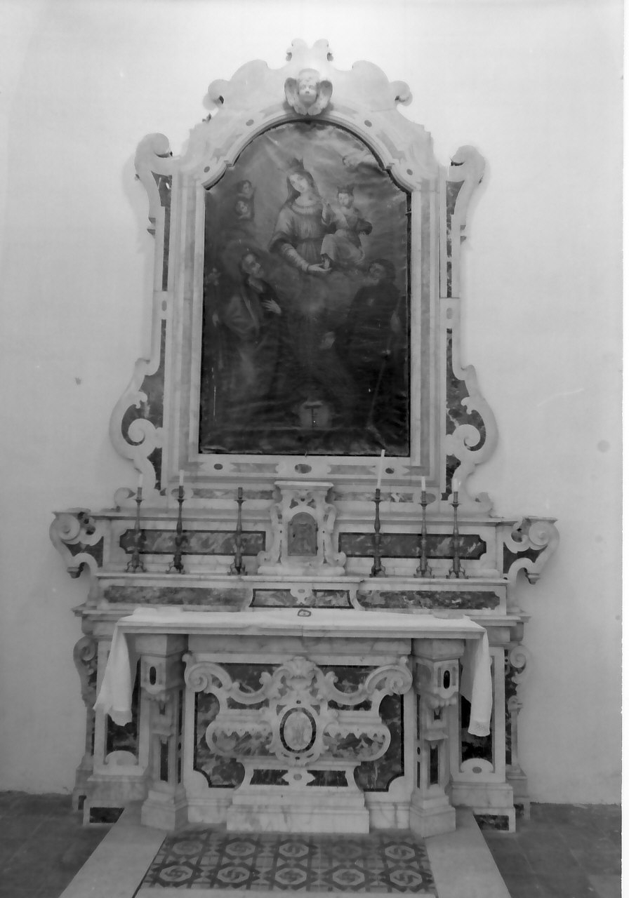 altare, opera isolata - bottega calabrese (sec. XVIII)