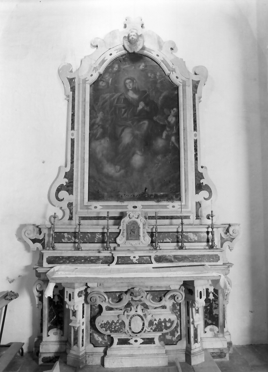 altare, opera isolata - bottega Italia meridionale (sec. XVIII)