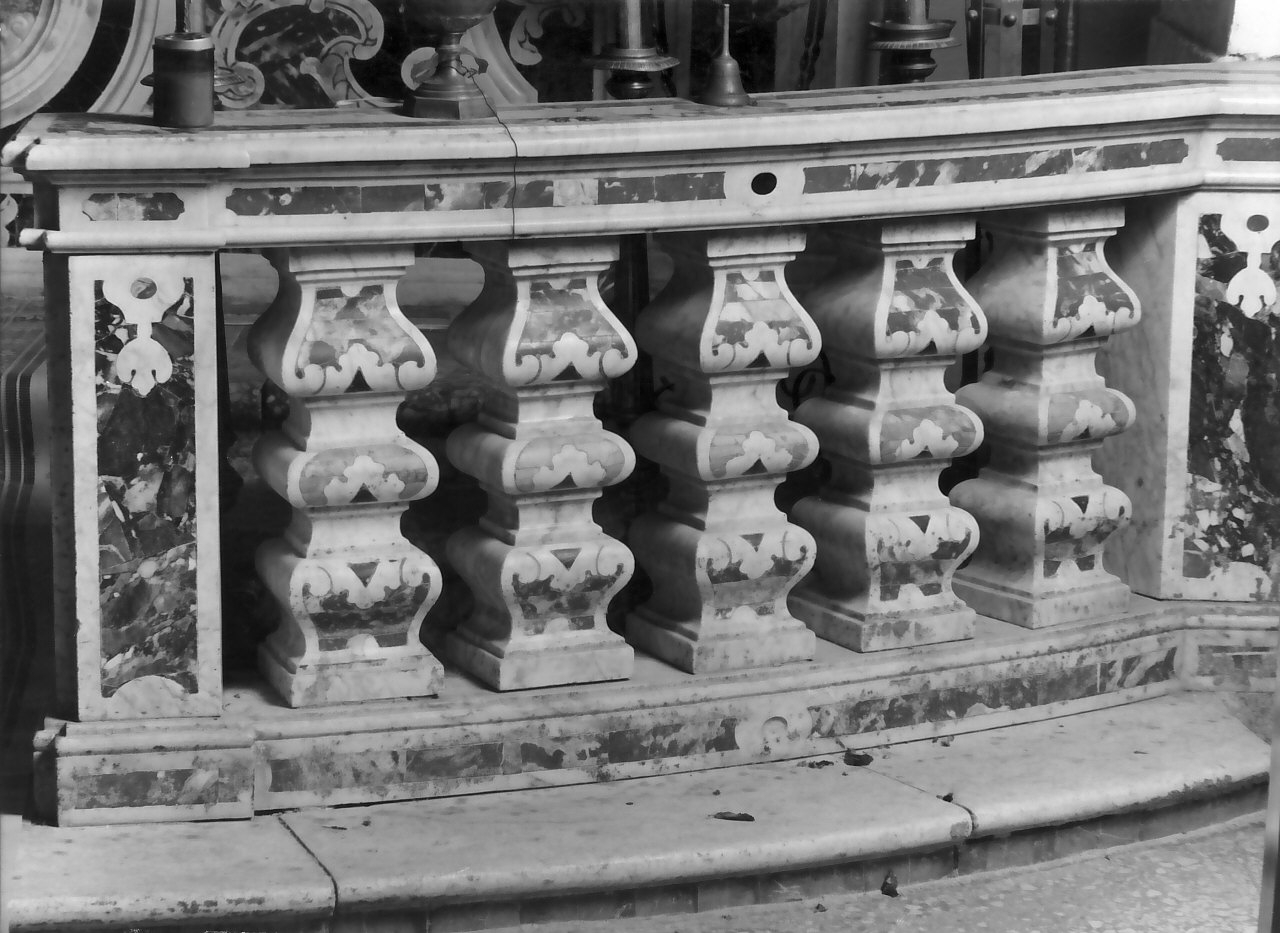 balaustrata, opera isolata - bottega calabrese (sec. XVIII)