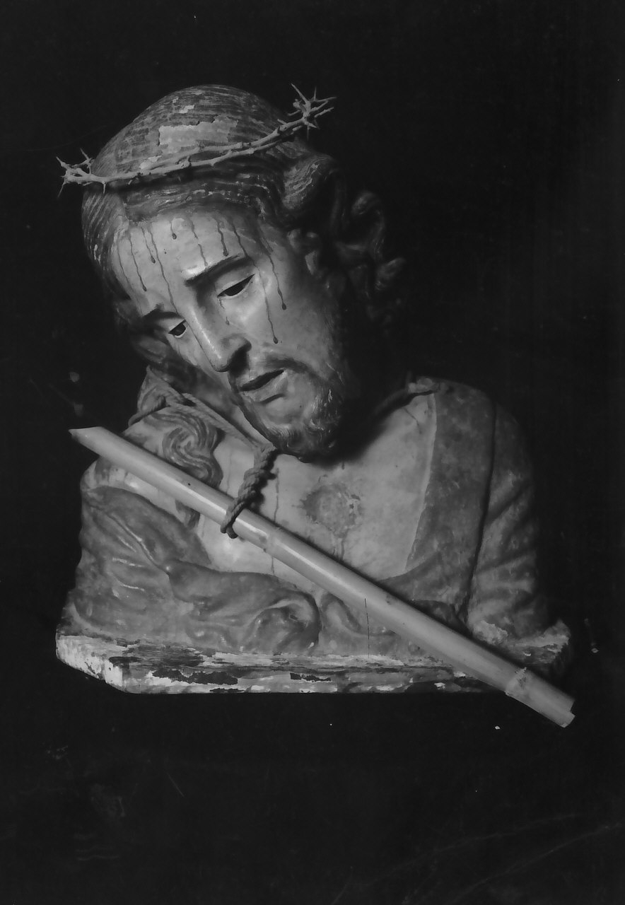 Ecce Homo (busto, opera isolata) - bottega calabrese (sec. XIX)