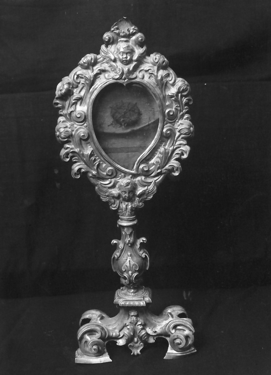 reliquiario, opera isolata - bottega napoletana (sec. XVII)