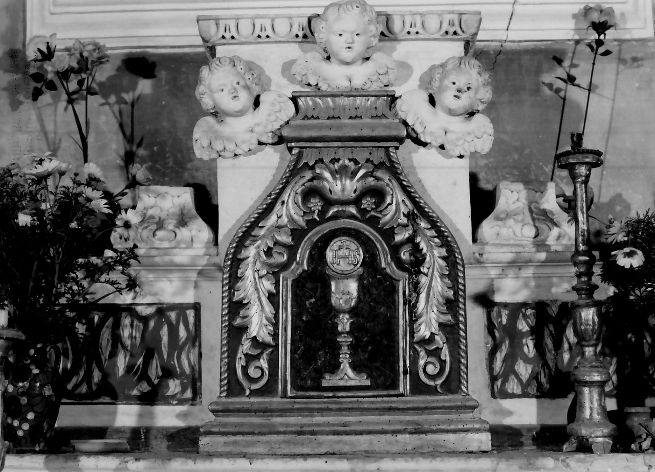 ciborio, opera isolata - bottega calabrese (sec. XIX)