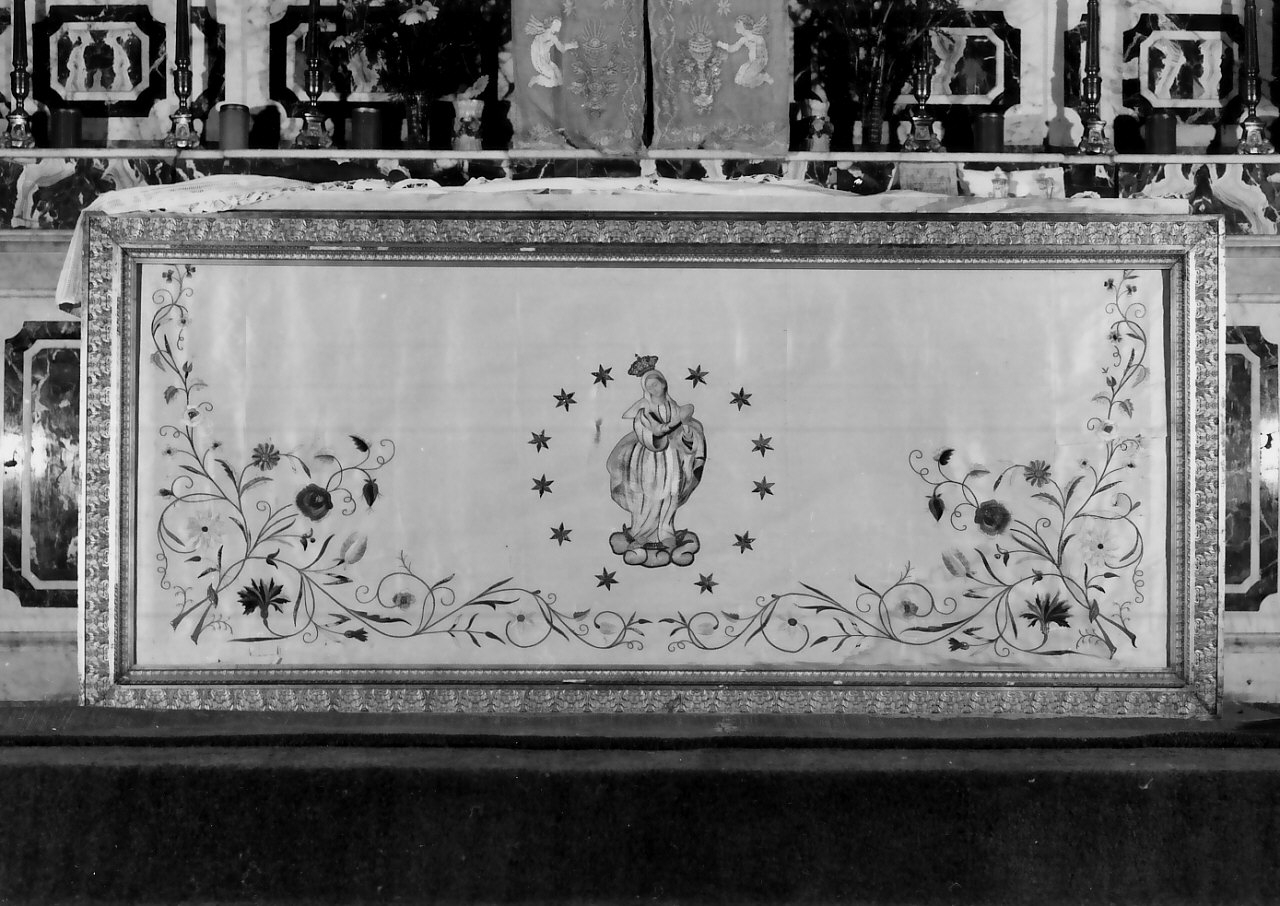 paliotto, opera isolata - manifattura Italia meridionale (sec. XIX)