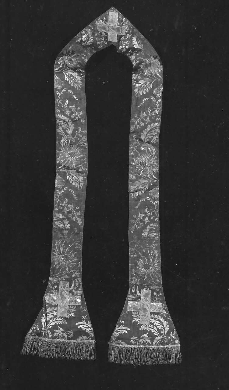 stola, opera isolata - manifattura Italia meridionale (sec. XIX)