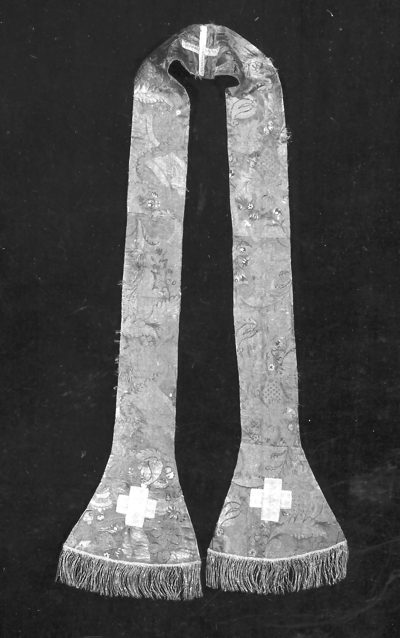 stola, opera isolata - manifattura Italia meridionale (sec. XVIII)