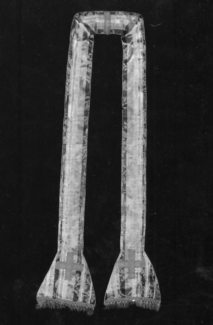 stola, opera isolata - manifattura Italia meridionale (sec. XIX)