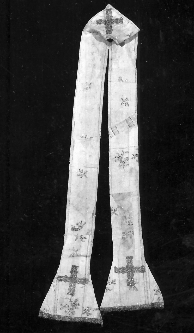 stola, opera isolata - manifattura Italia meridionale (sec. XIX)